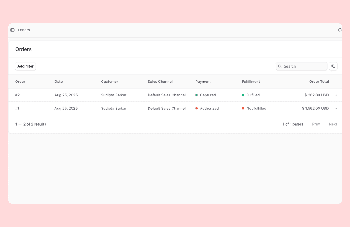 Multi-Vendor Marketplace