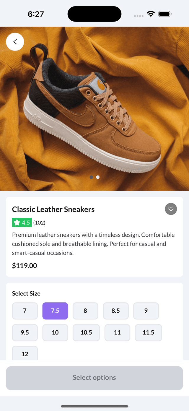 E-commerce App - Checkout