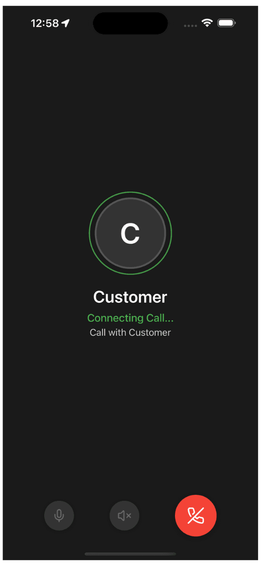 Taxi App - WebRTC